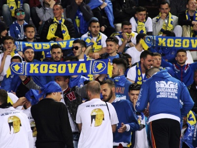 fans of the national team of Kosovo