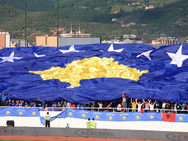 flag of the independent kosovo